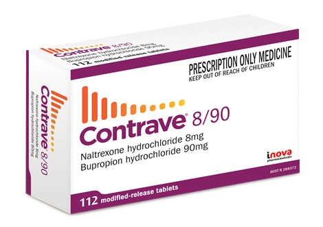 Contrave 康纖芙 (Naltrexone HCl / Bupropion HCl)
